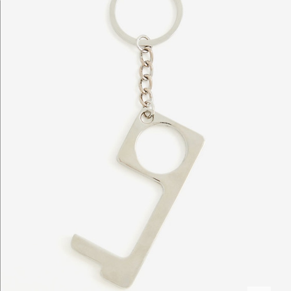 Torrid SILVER-TONE TOUCHLESS DOOR OPENER KEYCHAIN - Picture 1 of 3